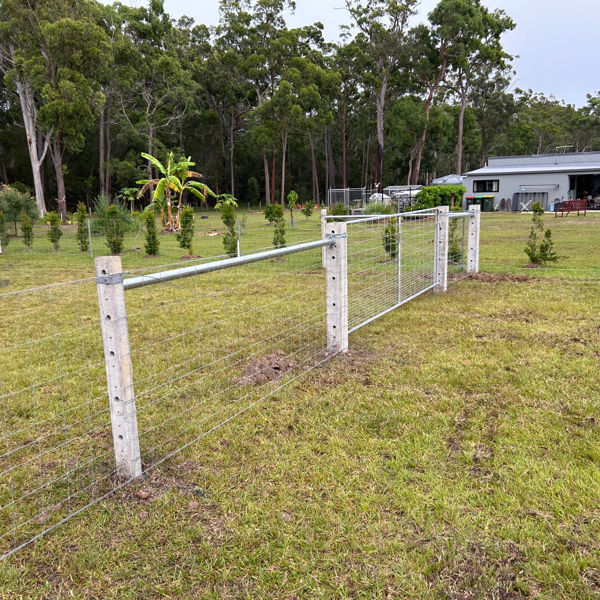 Fencing project by Big River Fencing