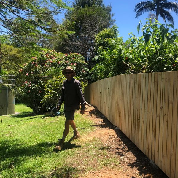 Fencing project by Big River Fencing