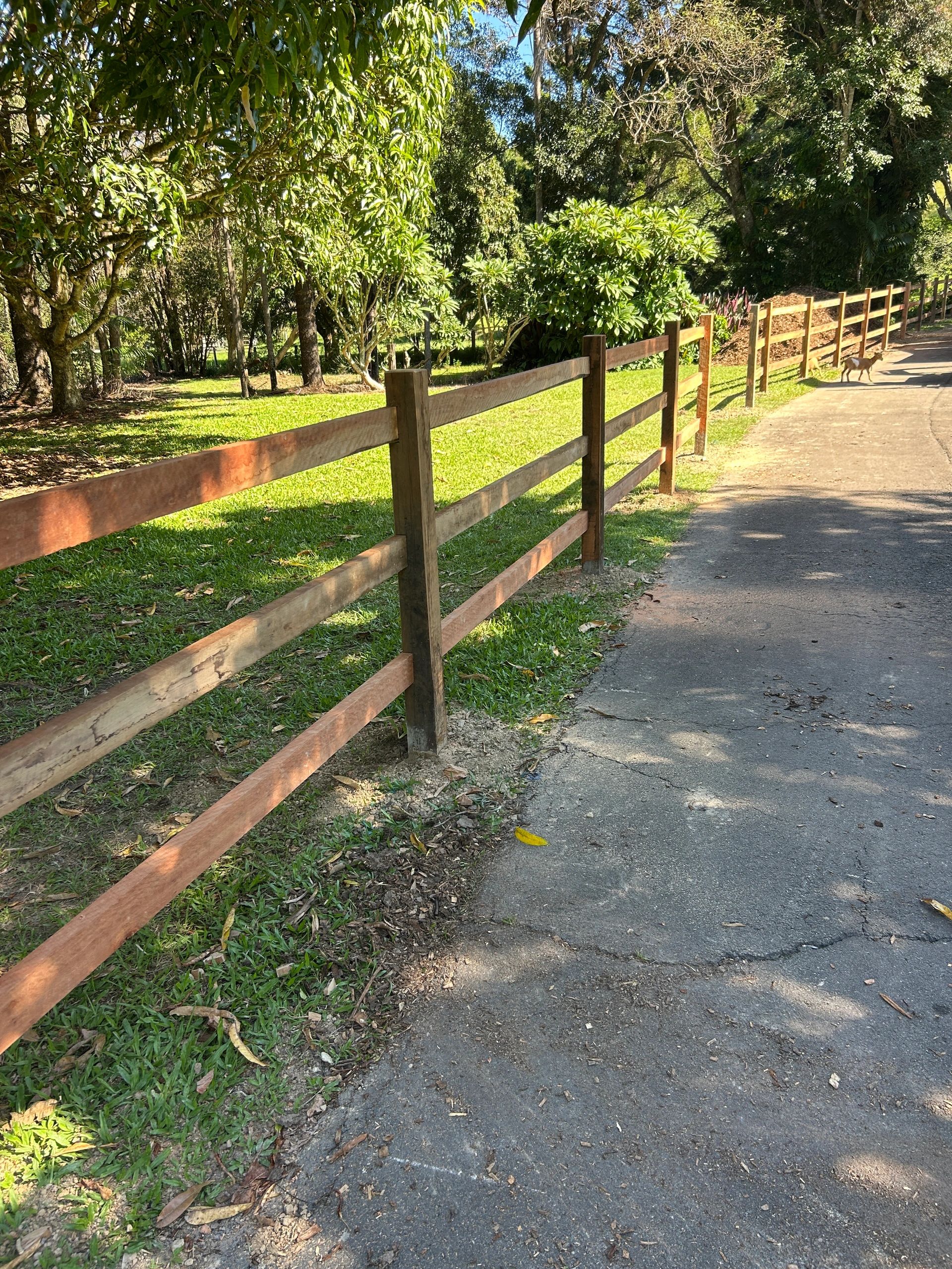 Fencing project by Big River Fencing