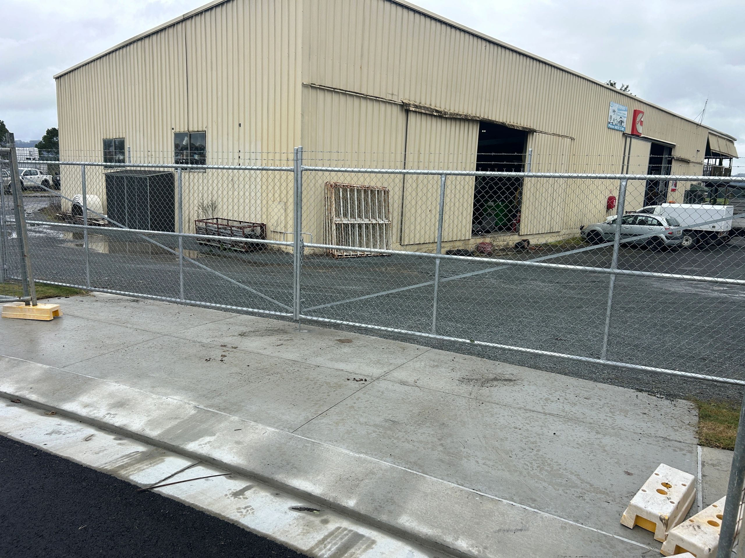 Fencing project by Big River Fencing